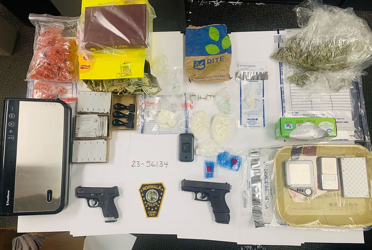 Norwalk Police say they caught drug dealers in the act