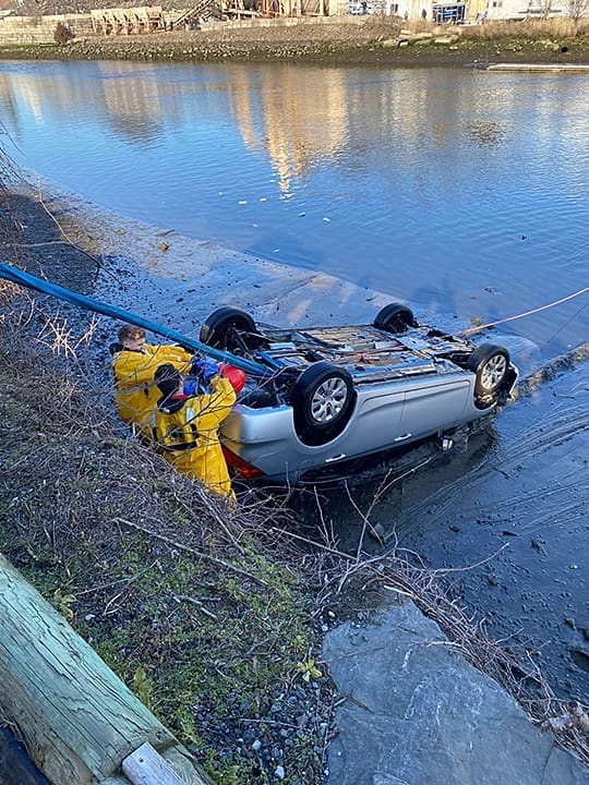 Driver’s fatal river plunge appears intentional, Police say