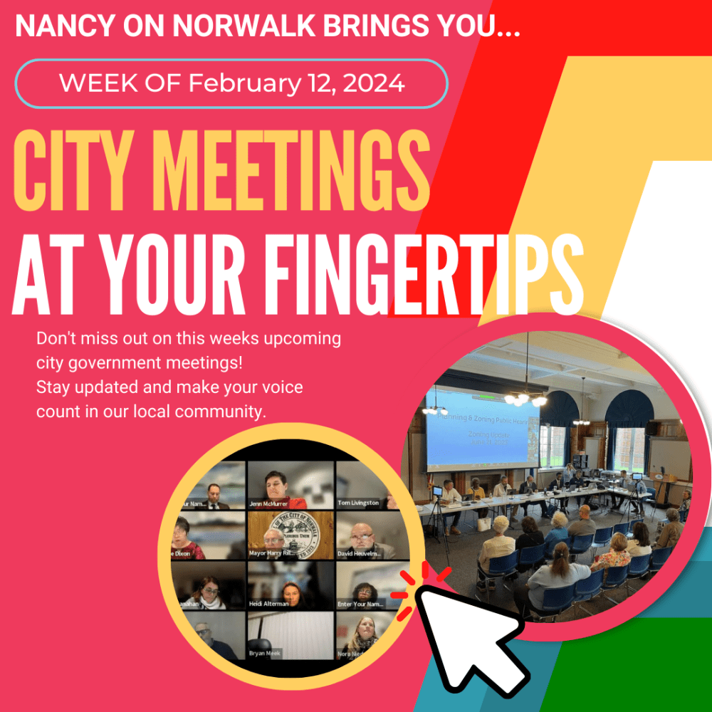 At your fingertips: City Meetings for this week